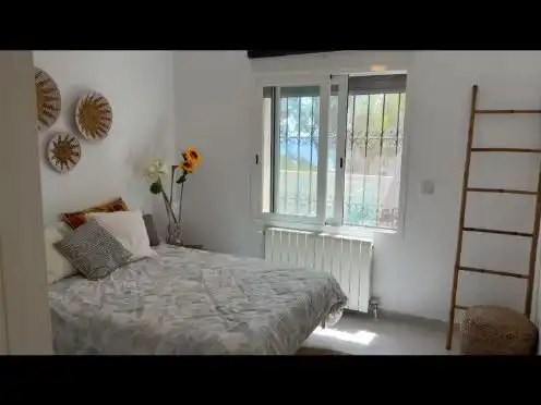 Casa o xalet de lloguer a Carrer Puput, 4, Mascarat Dormitori de Casa o xalet de lloguer en Altea amb Aire condicionat, Calefacció i Jardí privat