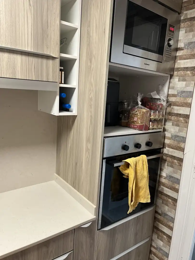 Kitchen of Flat for sale in Gavà  with Air Conditioner and Balcony