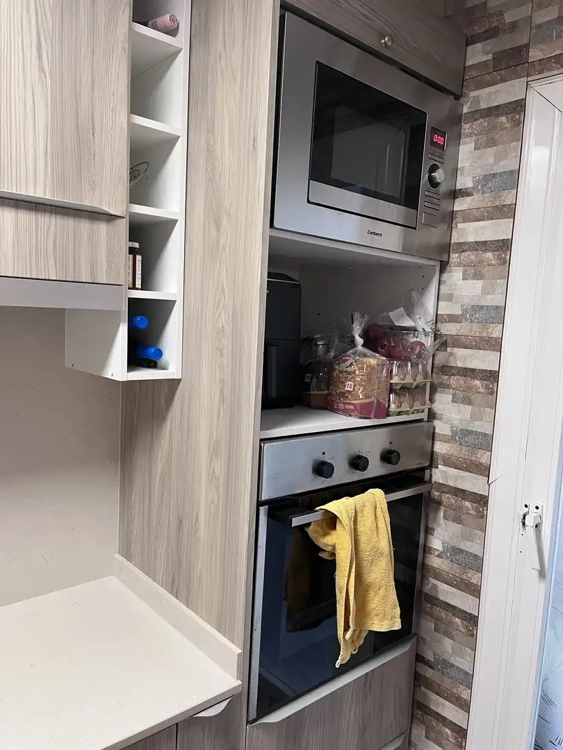 Kitchen of Flat for sale in Gavà  with Air Conditioner and Balcony