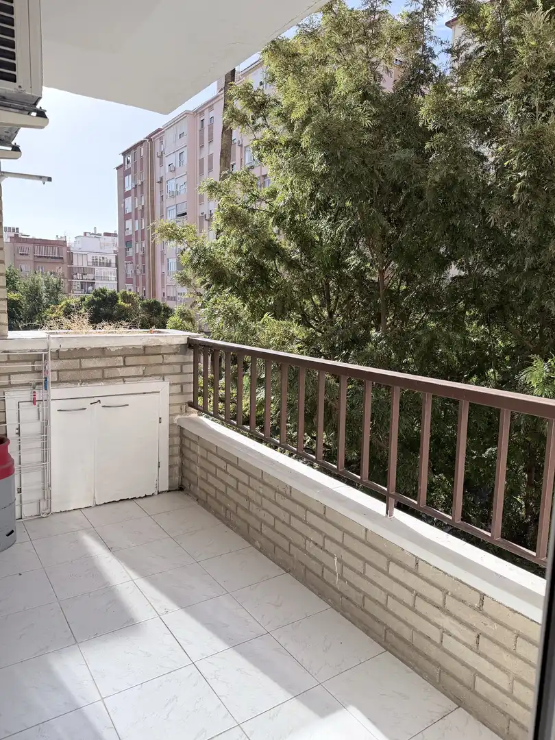 Terrassa de Pis en venda en Málaga amb Aire condicionat, Jardí privat i Parquet