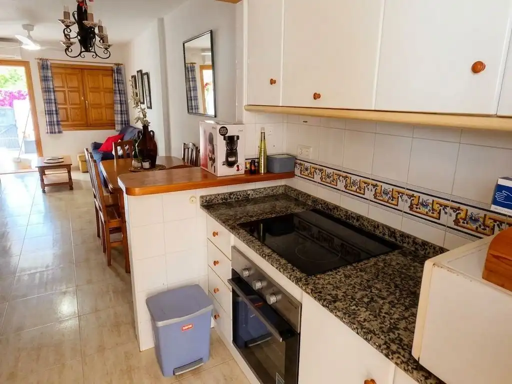 Kitchen of Detached homes for rent in Pilar de la Horadada  with Air Conditioner, Heating and Private garden