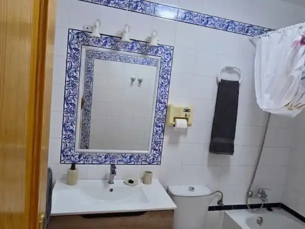 Bathroom of Detached homes for rent in Pilar de la Horadada  with Air Conditioner, Heating and Private garden