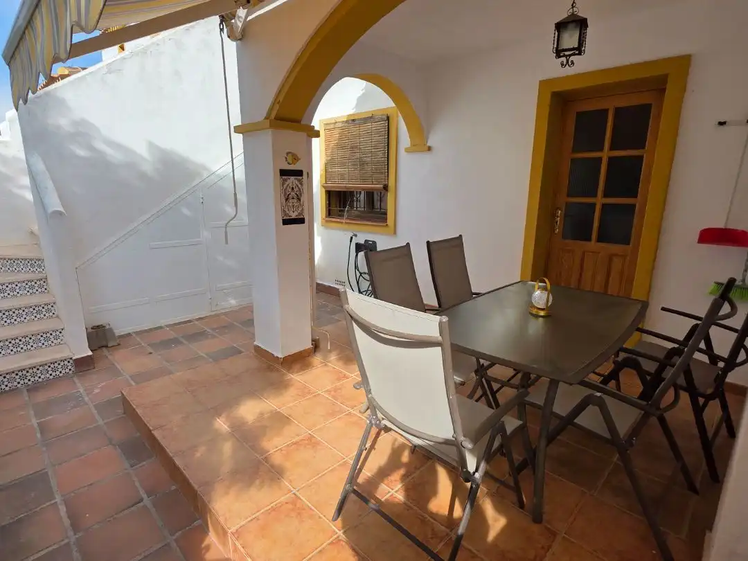 Terrace of Detached homes for rent in Pilar de la Horadada  with Air Conditioner, Heating and Private garden
