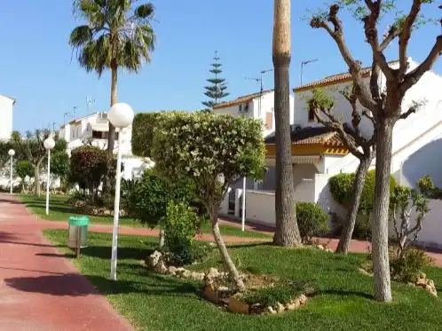 Exterior view of Detached homes for rent in Pilar de la Horadada  with Air Conditioner, Heating and Private garden