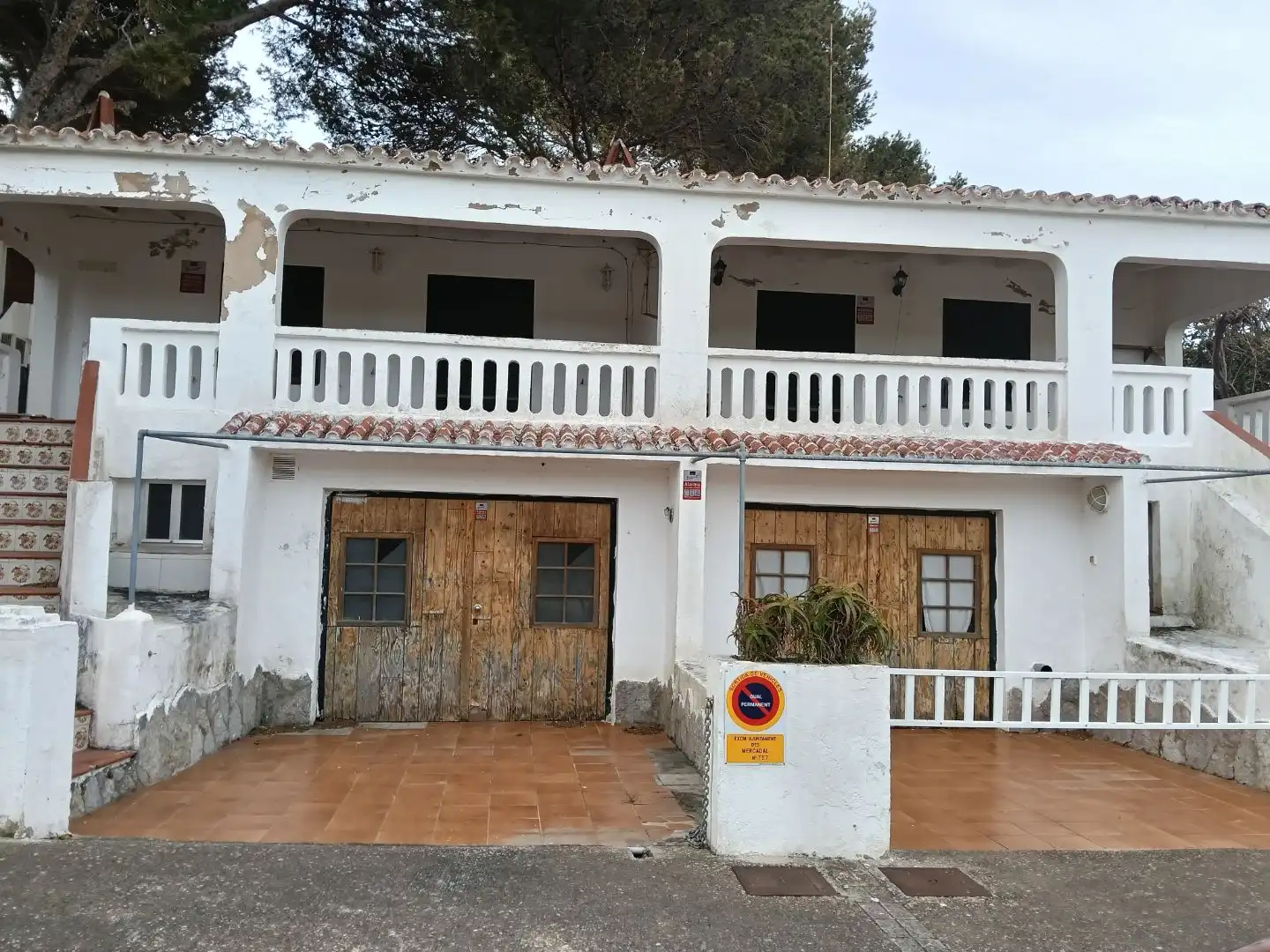 Vista exterior de Finca rústica en venda en Es Mercadal amb Terrassa