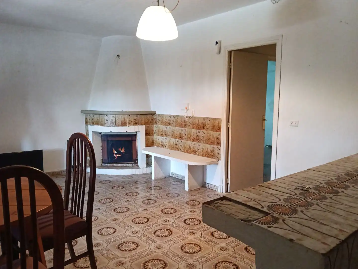 Sala d'estar de Finca rústica en venda en Es Mercadal amb Terrassa