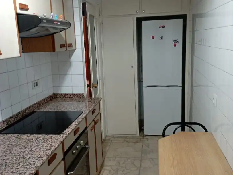 Kitchen of Flat for rent in Cuenca  with Heating, Furnished and Balcony