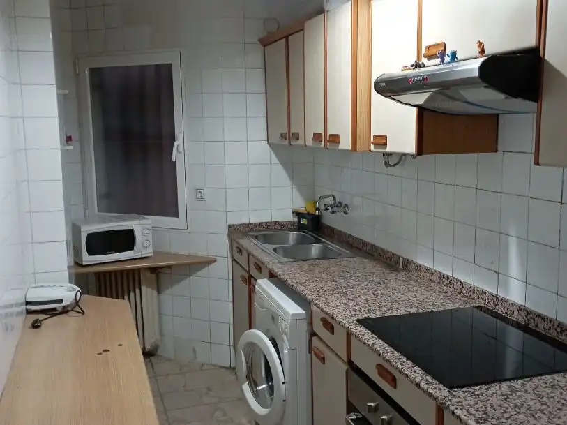 Kitchen of Flat for rent in Cuenca  with Heating, Furnished and Balcony