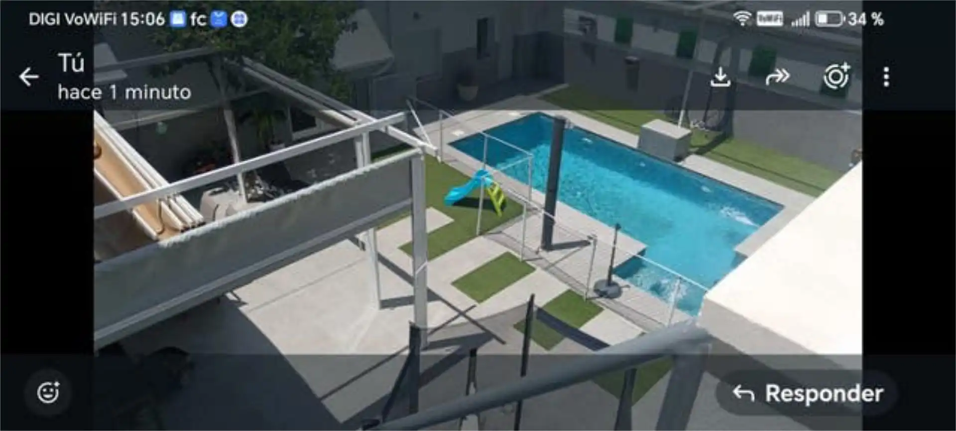 Piscina de Casa o xalet en venda en Churriana de la Vega amb Terrassa, Traster i Piscina