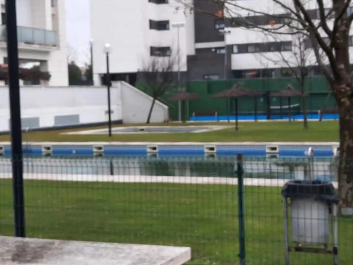 Swimming pool of Flat for rent in Valladolid  with Heating, Private garden and Storage room