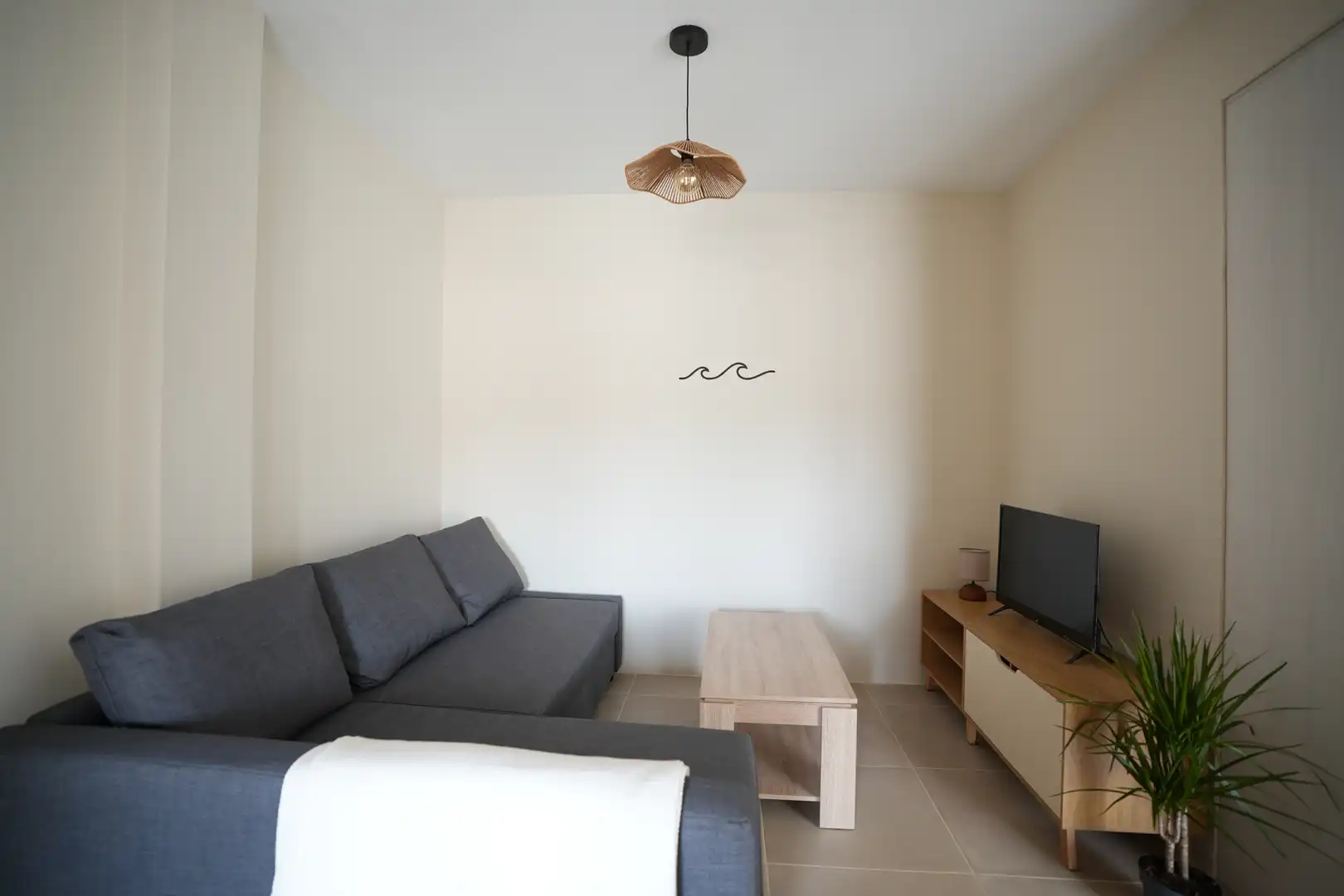 Sala de estar de Piso de alquiler en Cenes de la Vega con Aire acondicionado, Calefacción y Terraza
