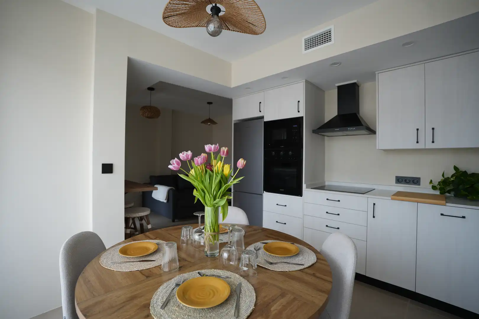 Comedor de Piso de alquiler en Cenes de la Vega con Aire acondicionado, Calefacción y Terraza
