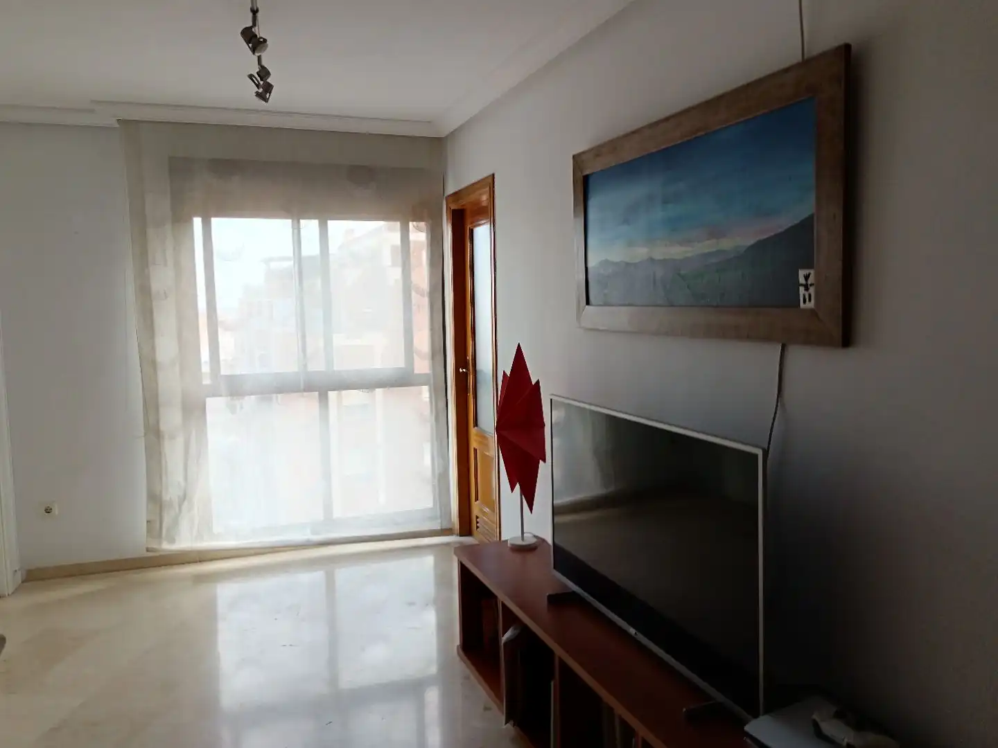 Sala d'estar de Pis en venda en  Almería Capital amb Aire condicionat