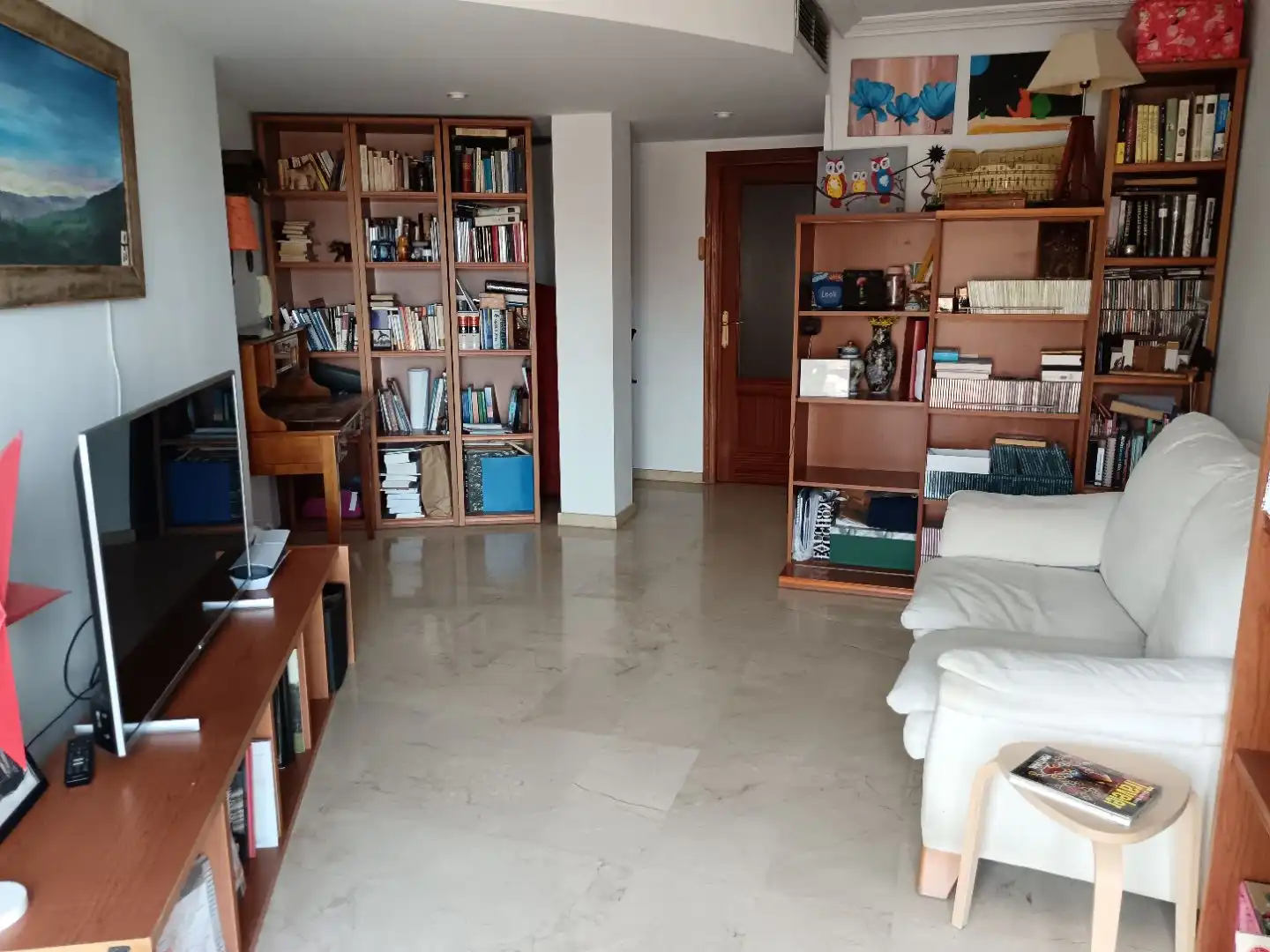Sala d'estar de Pis en venda en  Almería Capital amb Aire condicionat