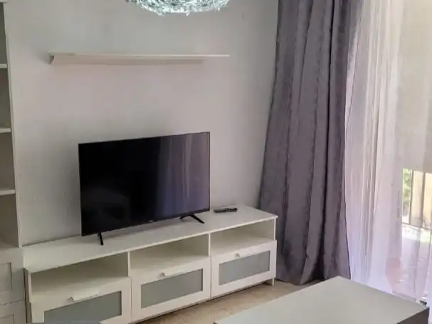 Living room of Flat for rent in Sevilla  with Terrace and Furnished