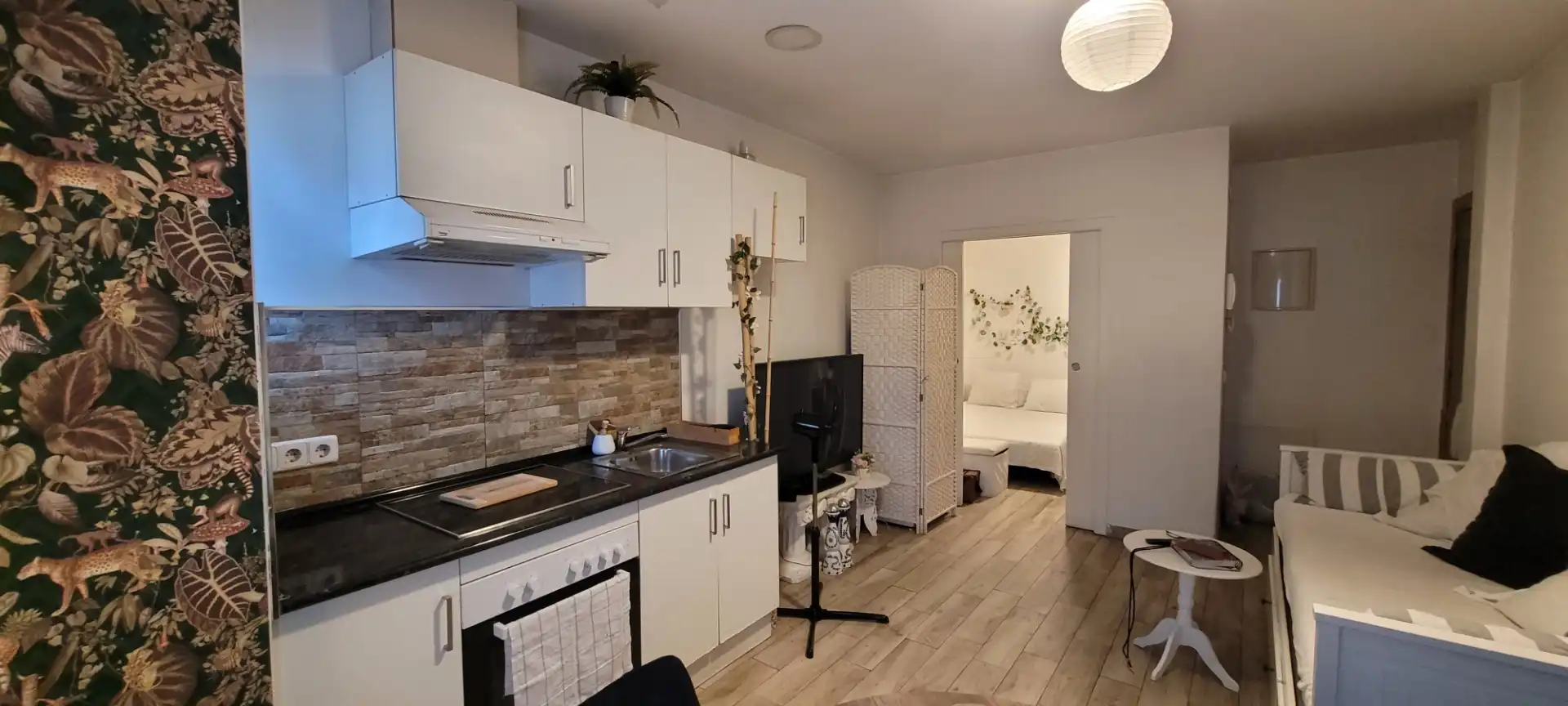 Apartament de lloguer a Avenida de Fuenlabrada, 67, Casco Antiguo Cuina de Apartament de lloguer en Leganés amb Moblat, Balcó i Videoporter