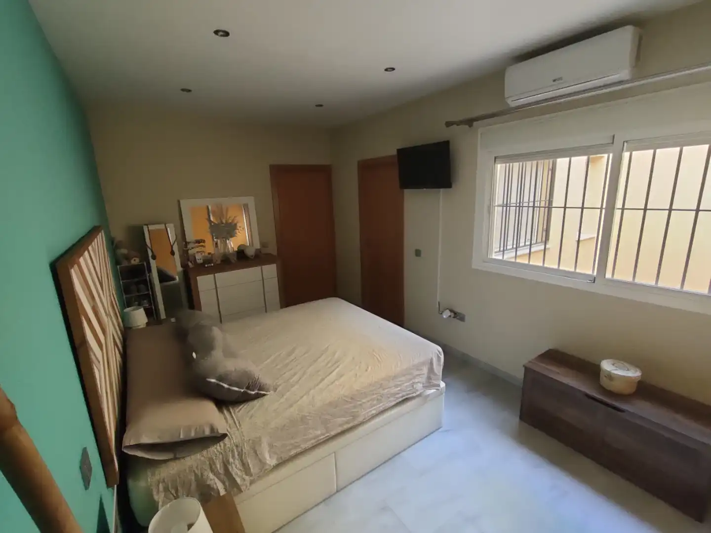 Bedroom of Flat for sale in Coria del Río  with Air Conditioner, Terrace and Balcony