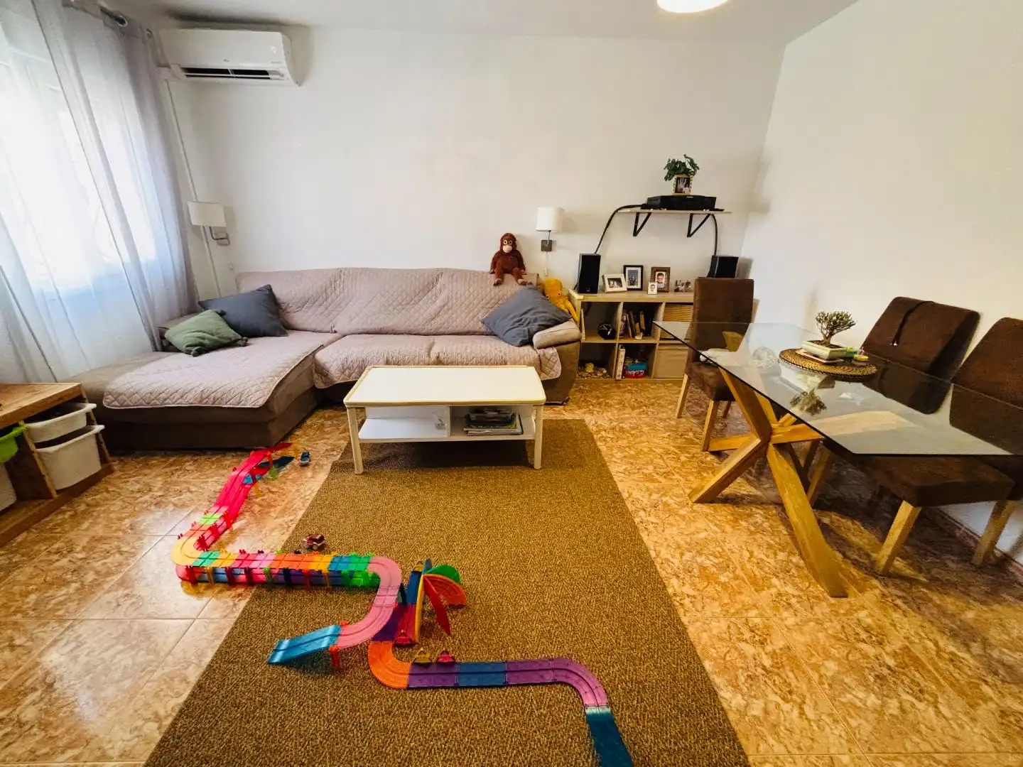Sala de estar de Dúplex en venta en Benahadux con Aire acondicionado, Calefacción y Terraza
