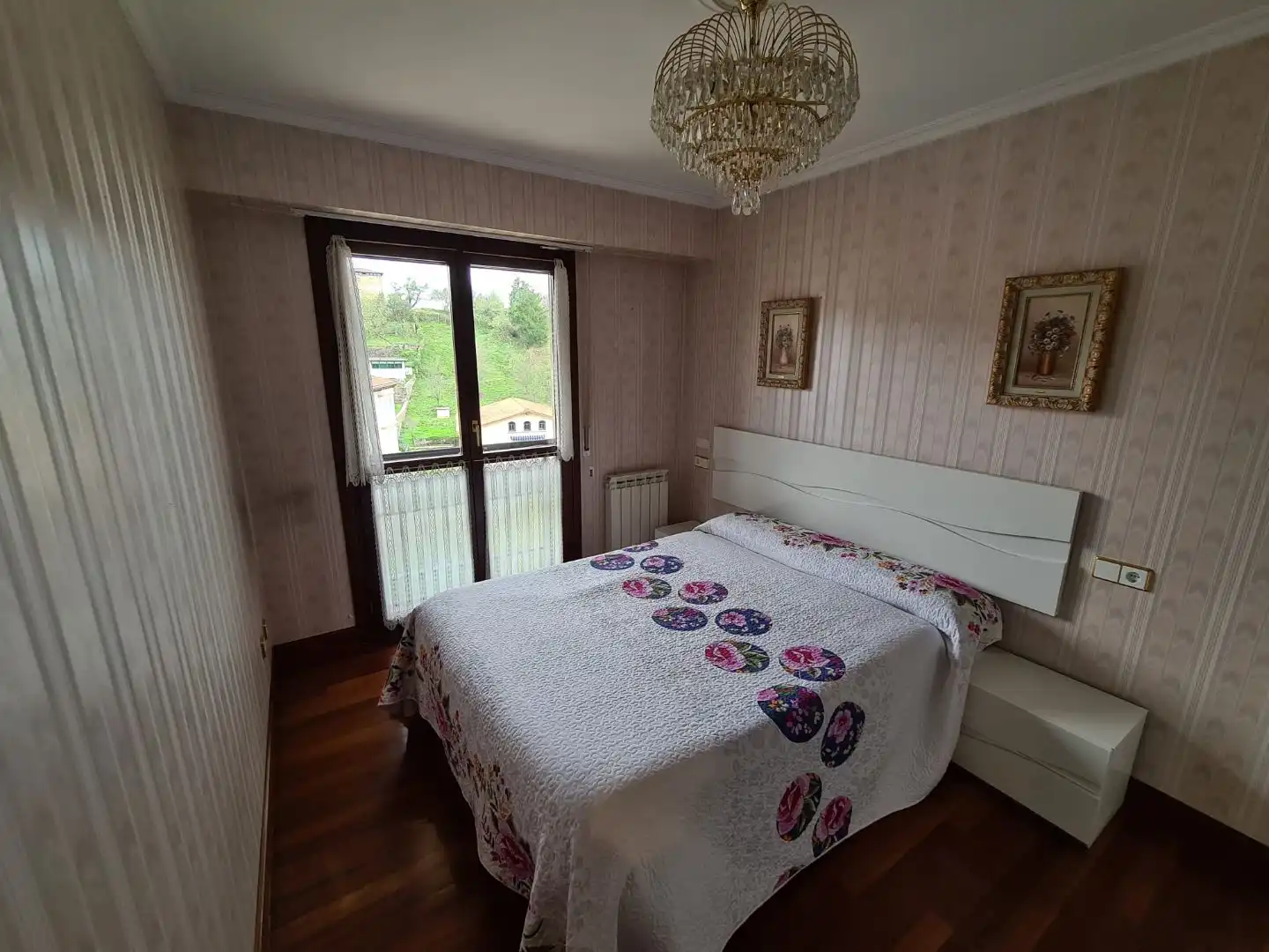 Schlafzimmer von Wohnung zur Miete in Oñati mit Heizung, Möbliert und Balkon