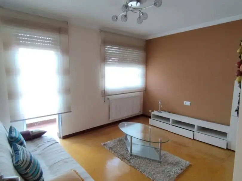 Flat for sale in A Milagrosa Living room of Flat for sale in Lugo Capital with Terrace and Balcony