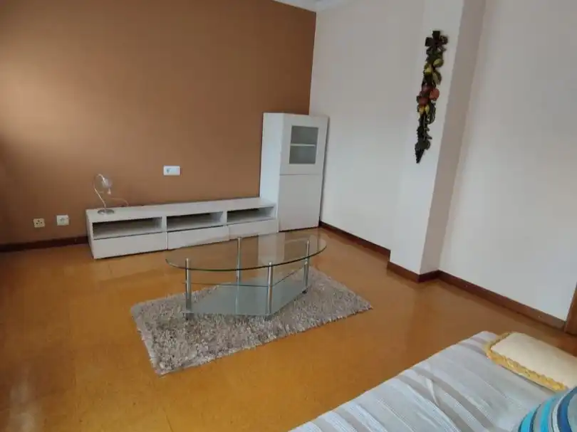 Flat for sale in A Milagrosa Living room of Flat for sale in Lugo Capital with Terrace and Balcony