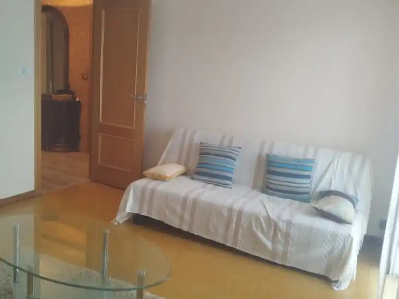 Flat for sale in A Milagrosa Living room of Flat for sale in Lugo Capital with Terrace and Balcony