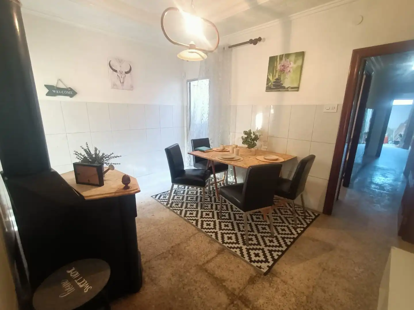 Detached homes for sale in Calle Caridad, 9, San Crispín - Huerta Nueva-Estación Dining room of Detached homes for sale in Elda with Furnished