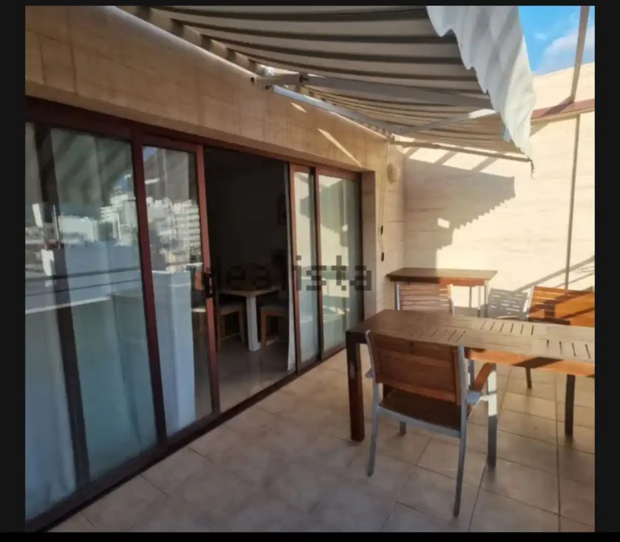 Terrassa de Pis de lloguer en Las Palmas de Gran Canaria amb Terrassa, Moblat i Forn
