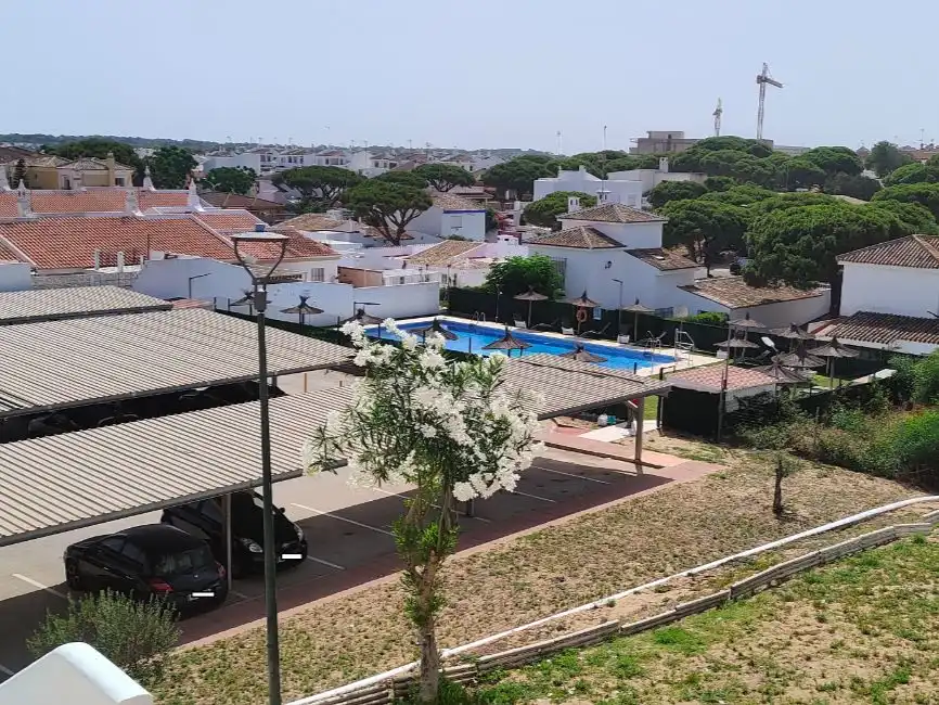 Flat for sale in Sector aulaga, 2, Caño Guerrero Exterior view of Flat for sale in Almonte with Terrace, Storage room and Swimming Pool
