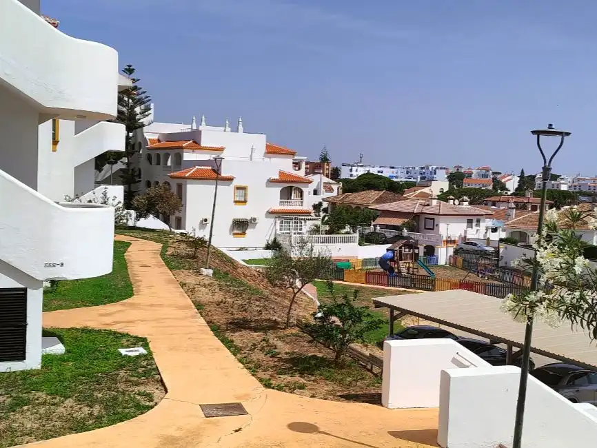 Flat for sale in Sector aulaga, 2, Caño Guerrero Exterior view of Flat for sale in Almonte with Terrace, Storage room and Swimming Pool