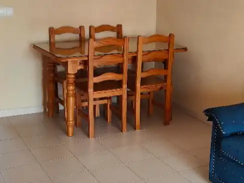 Flat for sale in Sector aulaga, 2, Caño Guerrero Dining room of Flat for sale in Almonte with Terrace, Storage room and Swimming Pool