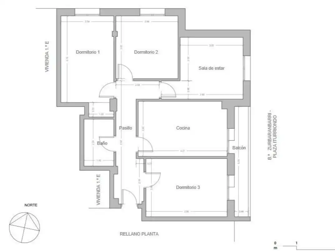 Piso en venta en Bilbao  con Calefacción, Parquet y Terraza