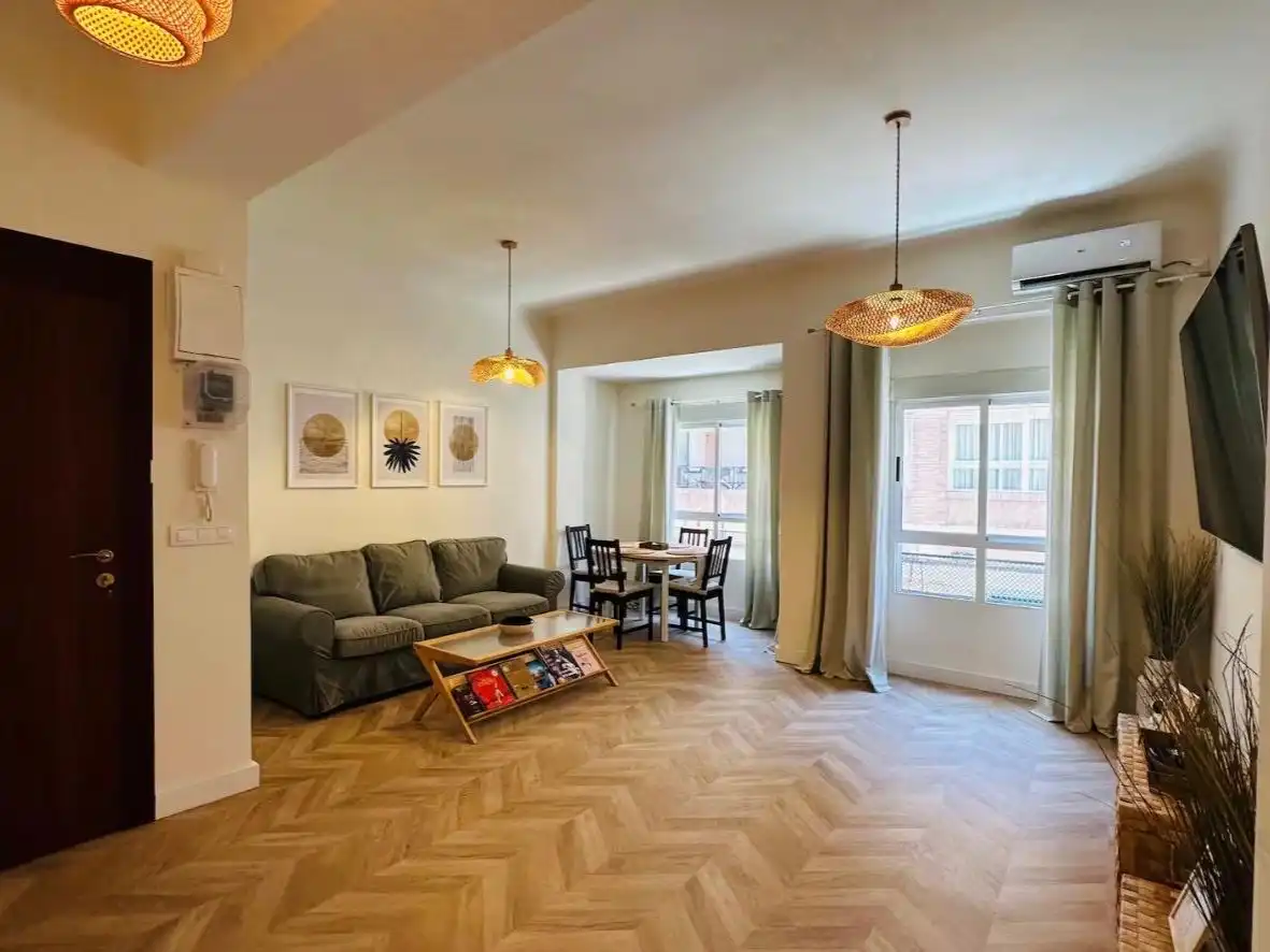 Flat for sale in Calle del Doctor Ayela, 20, Pla de Bon Repós Living room of Flat for sale in Alicante / Alacant with Air Conditioner and Balcony