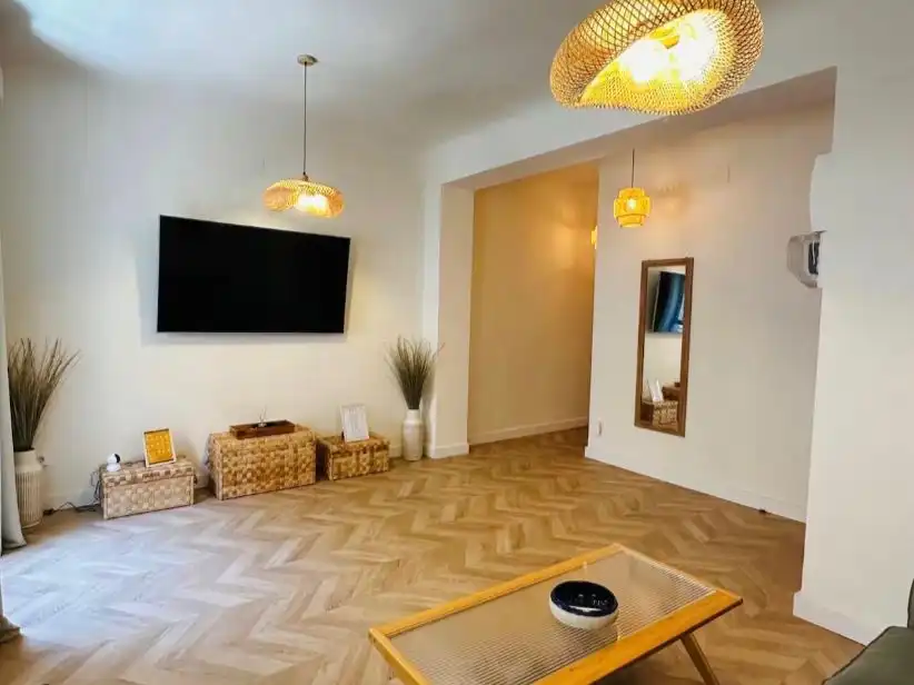 Flat for sale in Calle del Doctor Ayela, 20, Pla de Bon Repós Living room of Flat for sale in Alicante / Alacant with Air Conditioner and Balcony