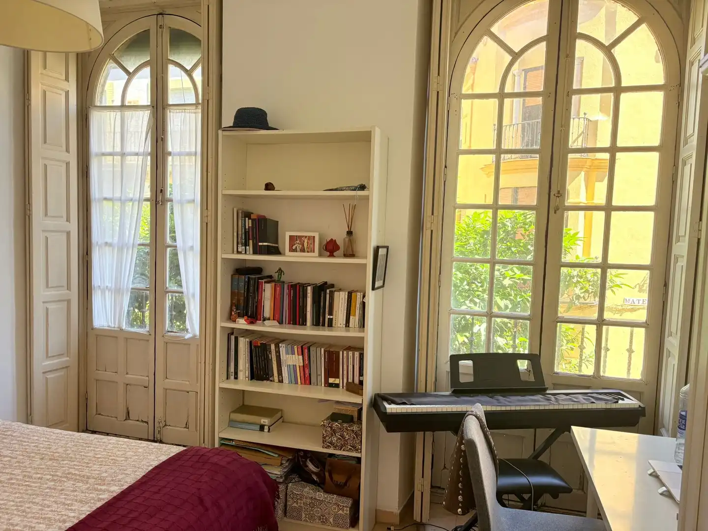 Wohnung zur Miete in Calle Mateos Gago, 24, Alfalfa - Santa Cruz Schlafzimmer von Wohnung zur Miete in Sevilla mit Möbliert und Balkon