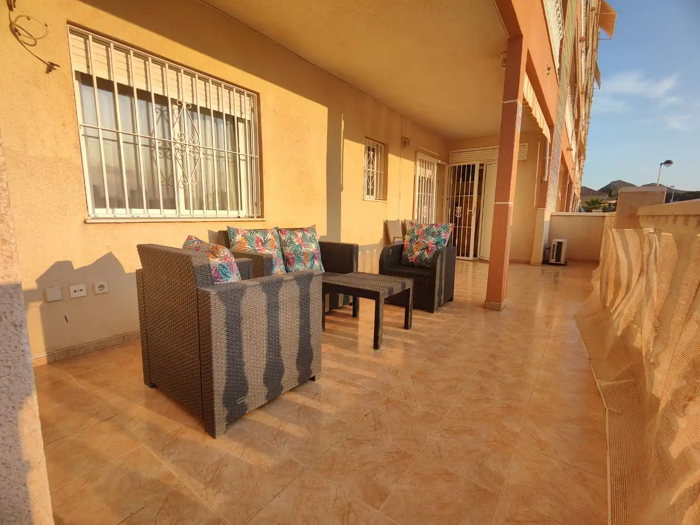 Terraza de Piso de alquiler en Cartagena con Aire acondicionado, Terraza y Trastero