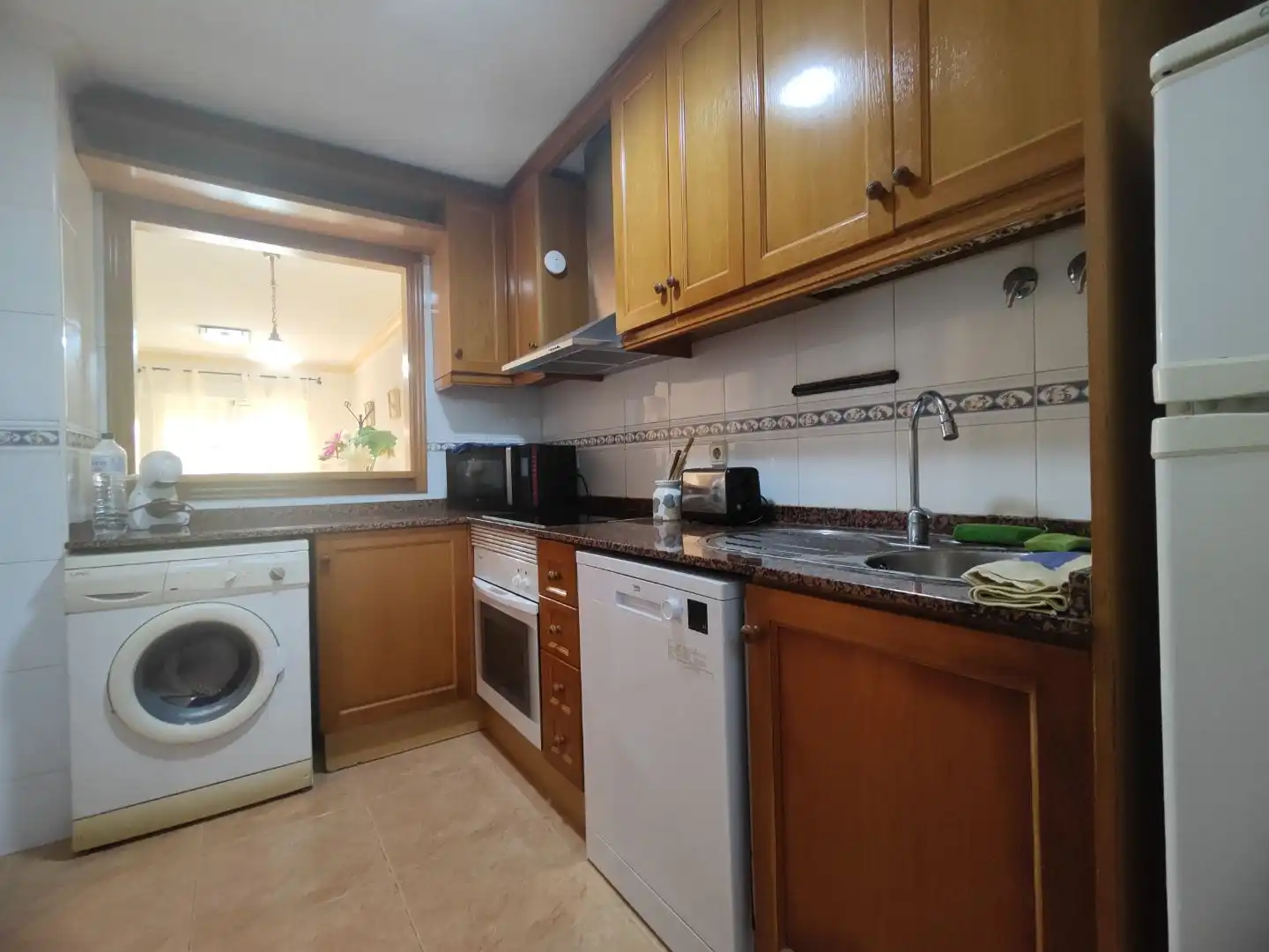 Cocina de Piso de alquiler en Cartagena con Aire acondicionado, Terraza y Trastero