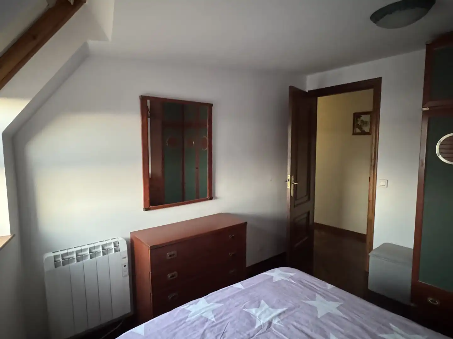 Habitación de Piso de alquiler en Laxe con Calefacción, Parquet y Terraza