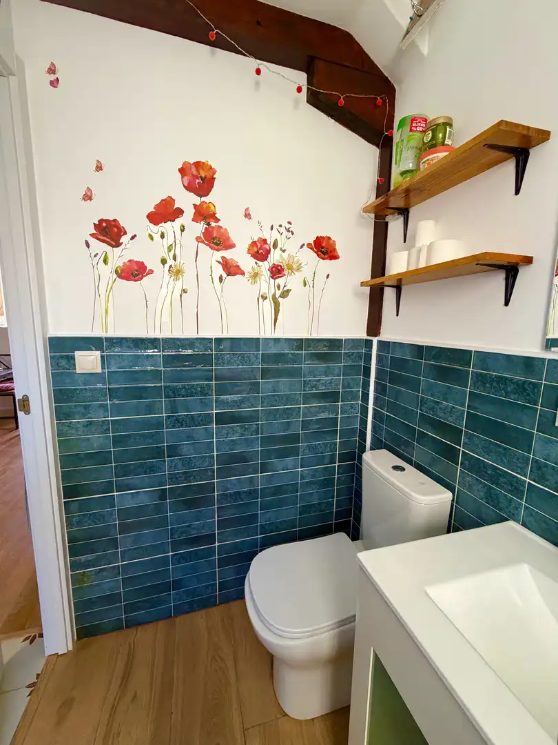 Bathroom of Apartments for rent in Santander  with Parquet flooring, Furnished and Balcony