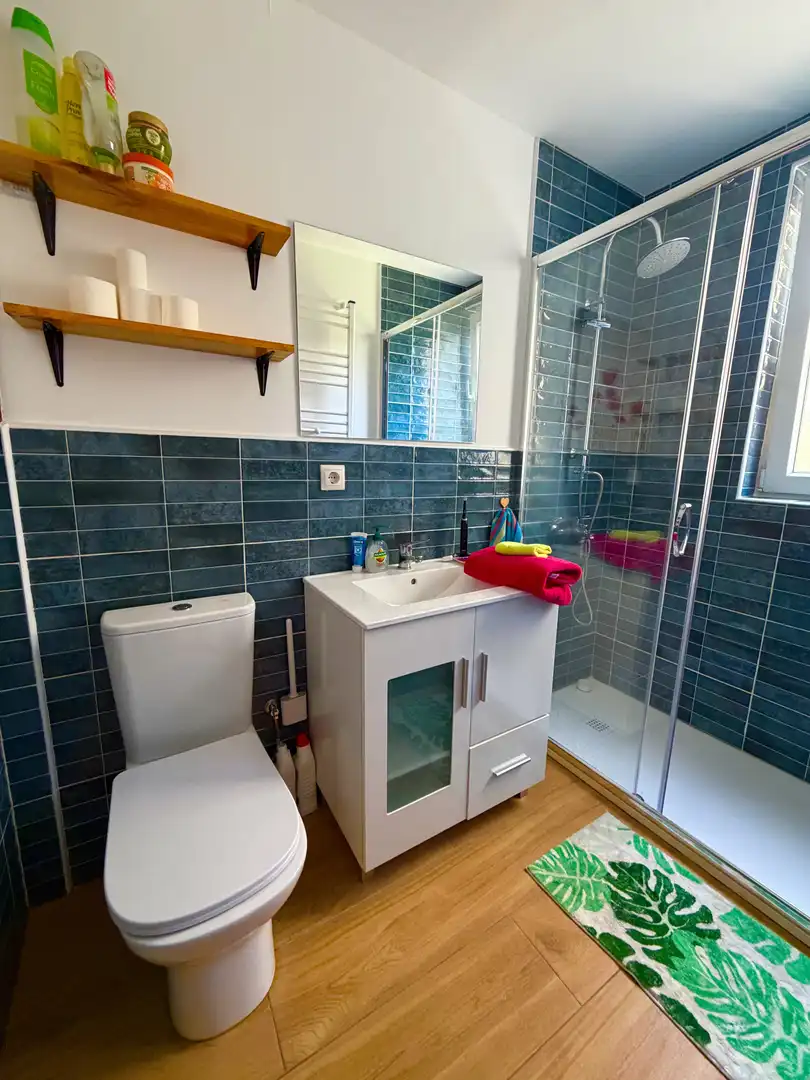 Bathroom of Apartments for rent in Santander  with Parquet flooring, Furnished and Balcony
