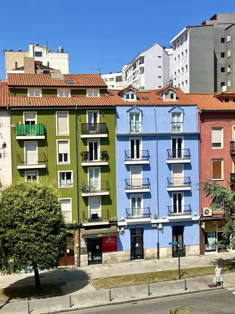 Exterior view of Apartments for rent in Santander  with Parquet flooring, Furnished and Balcony