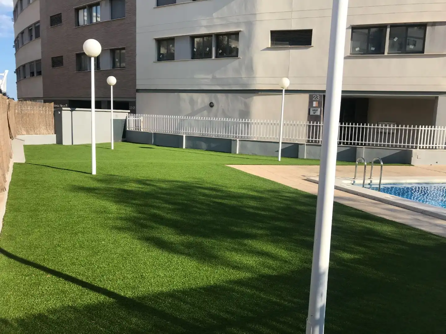 Terrassa de Pis de lloguer en Castellón de la Plana / Castelló de la Plana amb Aire condicionat, Calefacció i Jardí privat