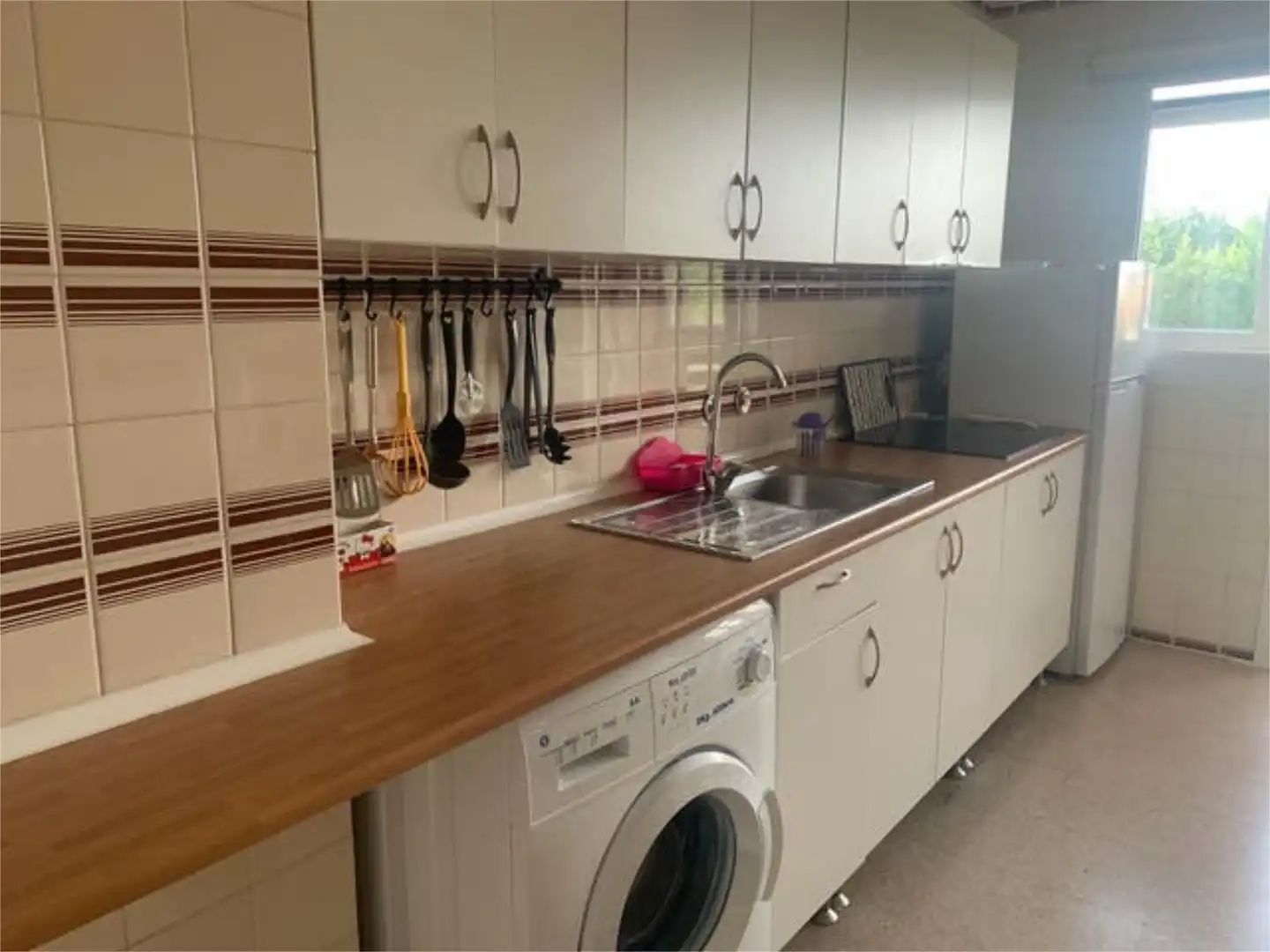 Kitchen of Flat for sale in Magaz de Pisuerga  with Heating, Storage room and Furnished