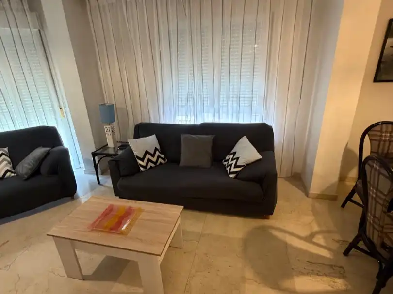 Sala d'estar de Pis en venda en Puertollano amb Calefacció, Terrassa i Moblat