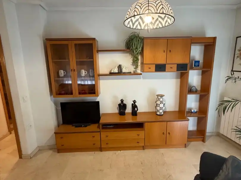 Sala d'estar de Pis en venda en Puertollano amb Calefacció, Terrassa i Moblat