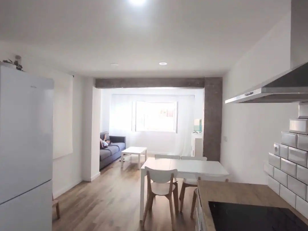 Piso de alquiler en Carrer de Pere Aleixandre, 60, Mont-Olivet Sala de estar de Piso de alquiler en Valencia con Parquet y Amueblado