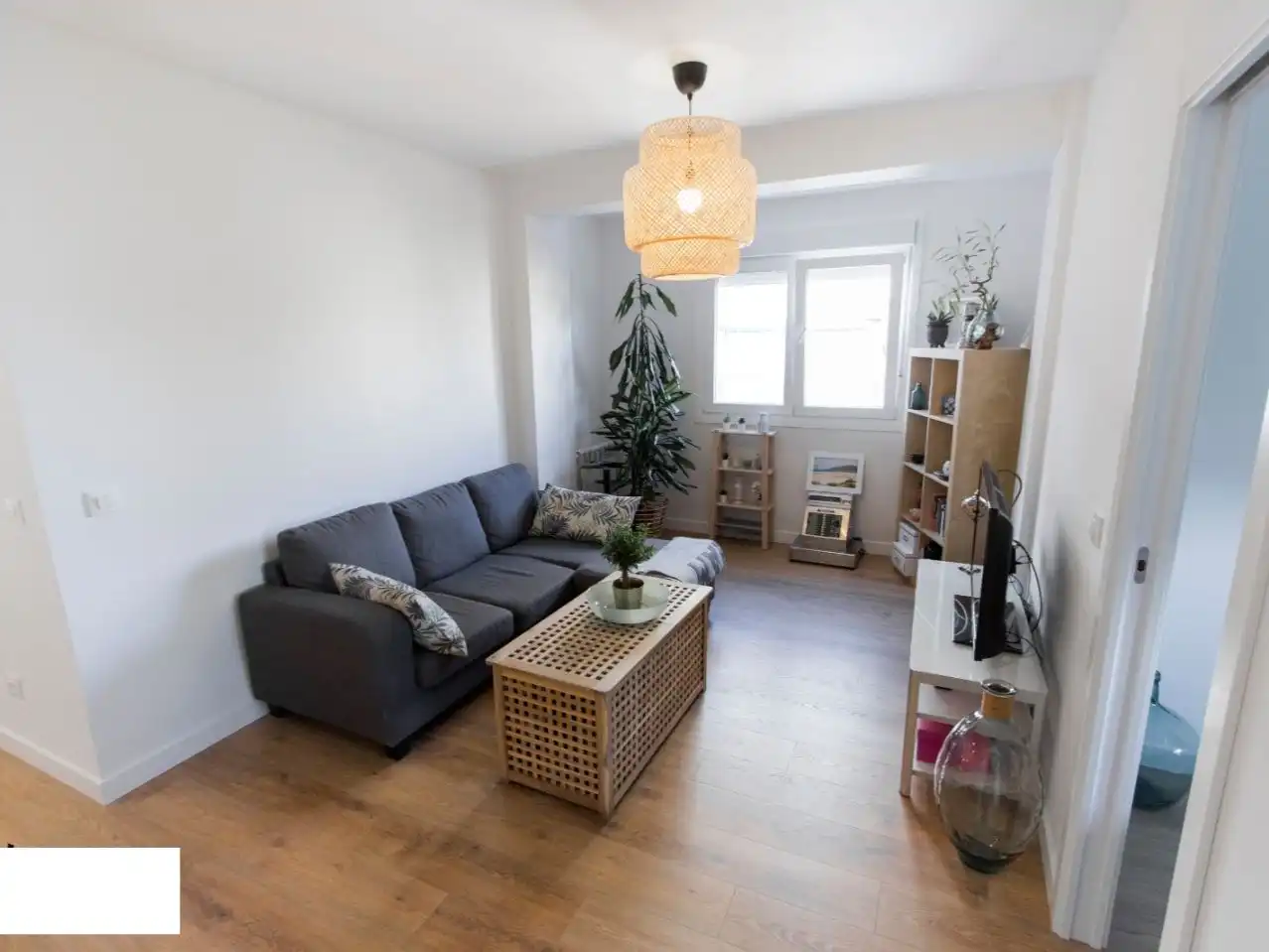 Sala d'estar de Pis de lloguer en Madrid amb Aire condicionat i Terrassa