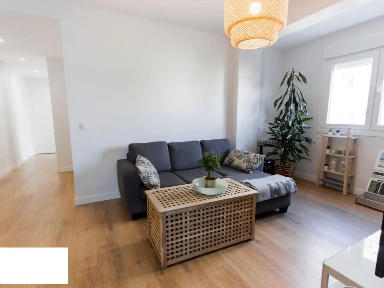 Sala d'estar de Pis de lloguer en Madrid amb Aire condicionat i Terrassa