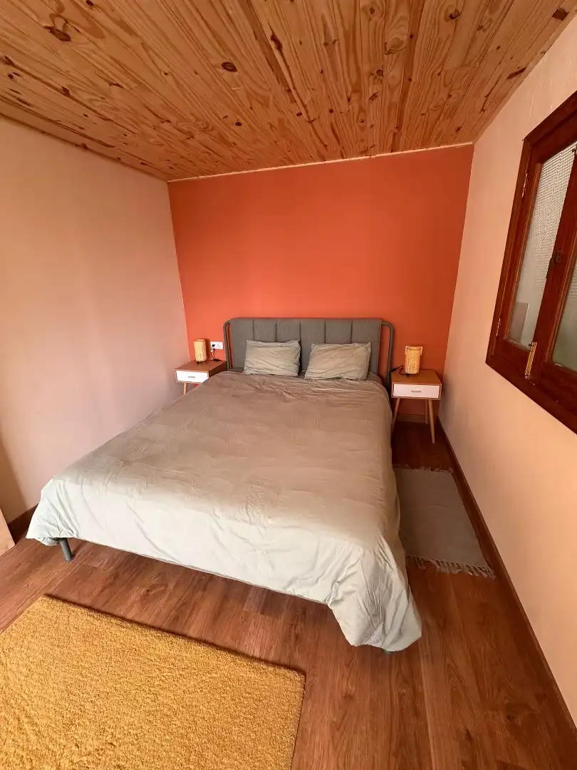 Dormitori de Apartament de lloguer en Santa Brígida amb Parquet, Moblat i Forn