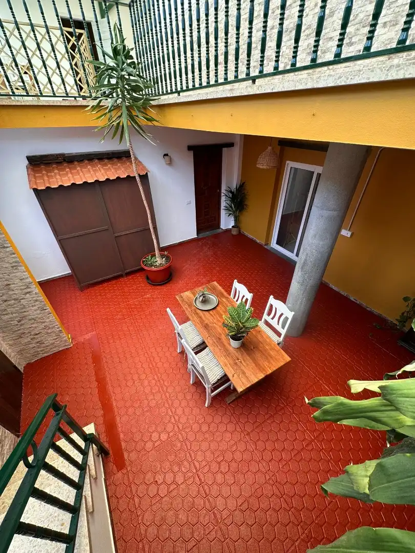 Terrassa de Apartament de lloguer en Santa Brígida amb Parquet, Moblat i Forn